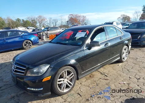 2014 Mercedes-Benz C 300 Sport 4Matic from USA, damaged, VIN WDDGF8AB5ER324081